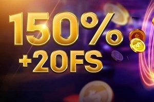 150% + 25 FS на второй депозит